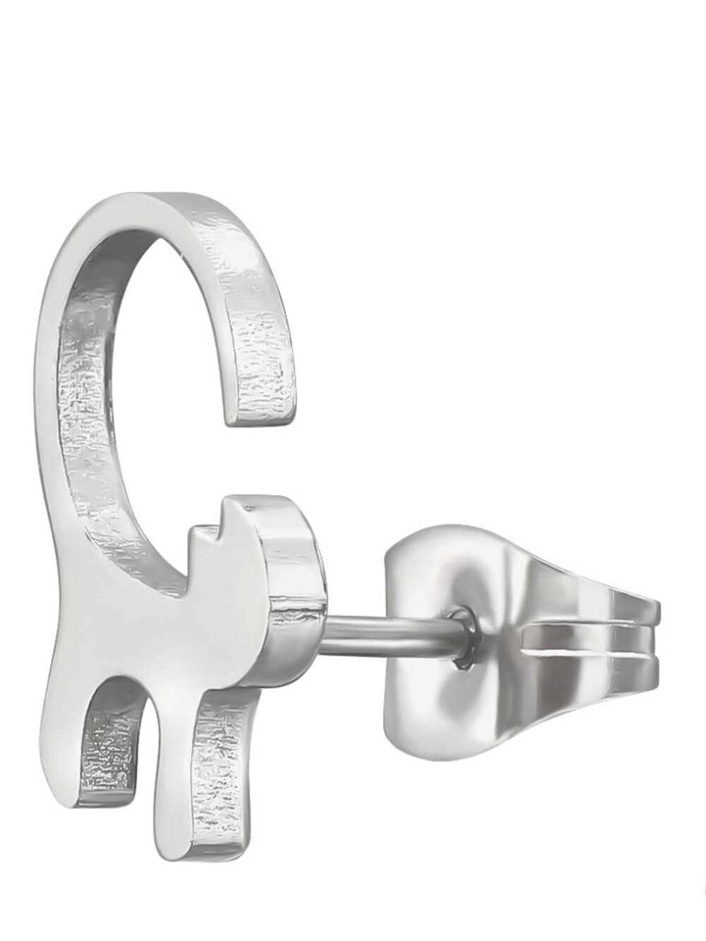 Stainless Steel Cat Ear Studs